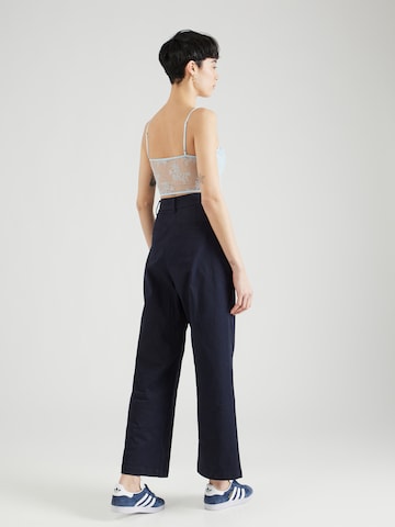 Wide Leg Pantalon à pince 'Albane' FRNCH PARIS en bleu