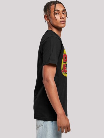 F4NT4STIC Shirt 'Tom And Jerry' in Zwart