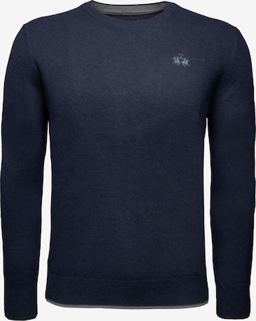 Pull-over La Martina en bleu : devant