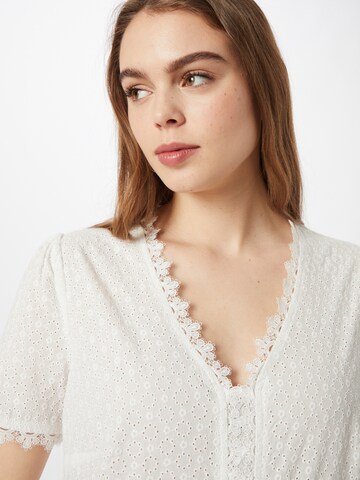 SPIETH & WENSKY Blouse 'Tundra' in Beige