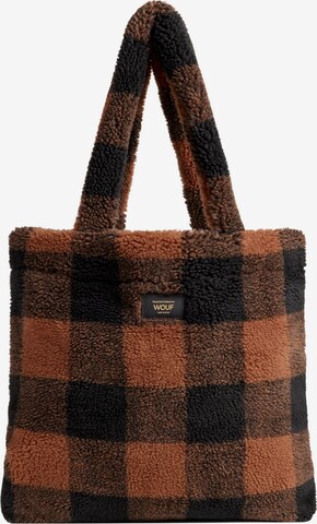 Wouf Shopper in Brown: front