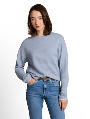 TOM TAILOR DENIM Tröja i blå: framsida
