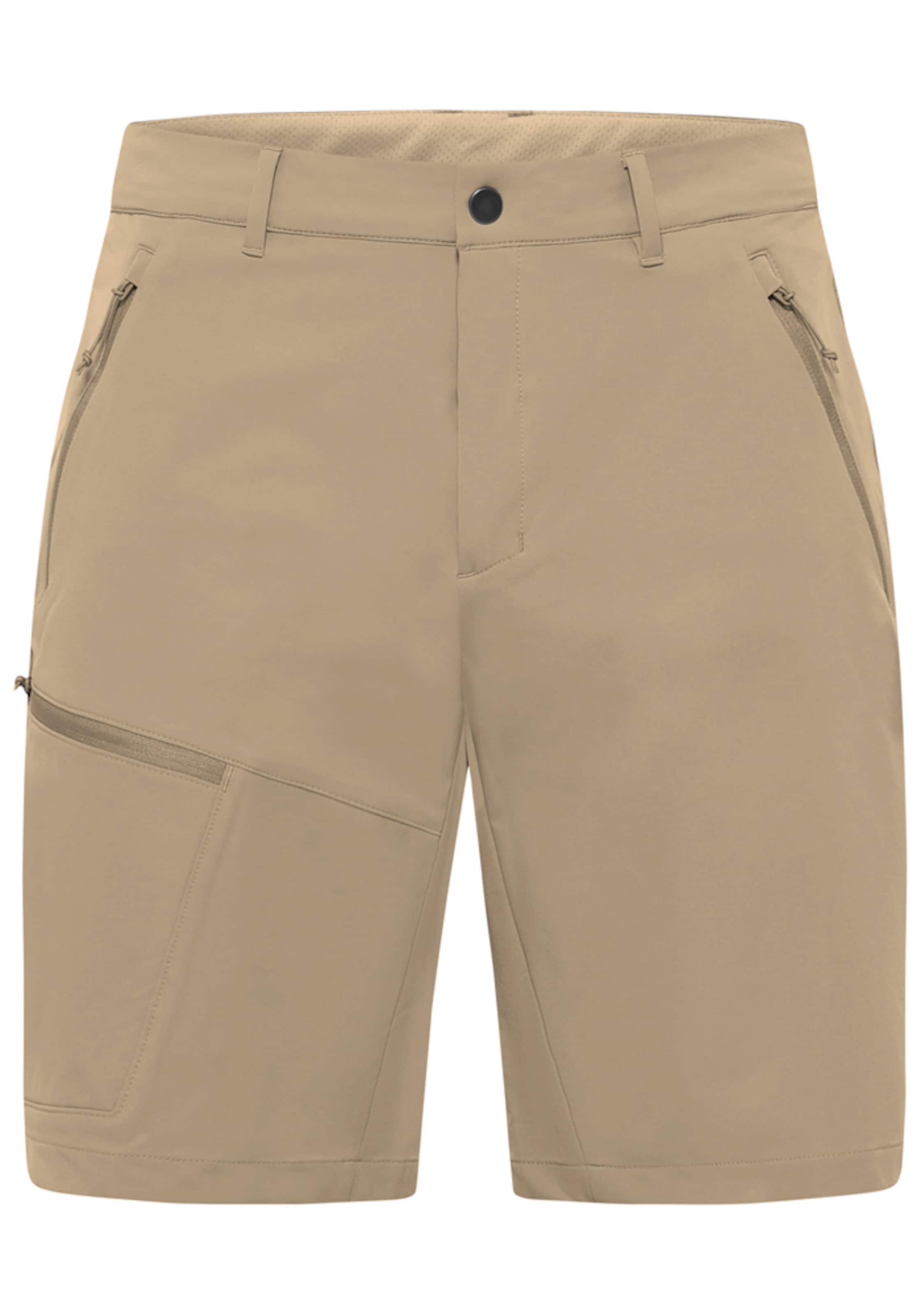 JACK WOLFSKIN Regular Outdoor Pants 'Pico Trail' in Beige: front