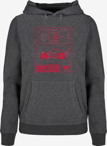 Sweat-shirt ABSOLUTE CULT en gris : devant