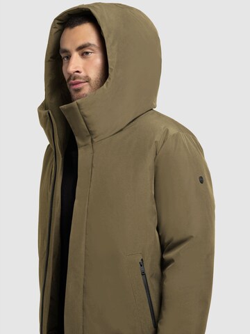 Veste d’hiver 'Etian' khujo en vert