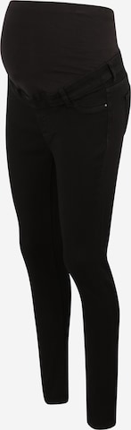 Dorothy Perkins Maternity Skinny Jeggings 'Eden' in Zwart: voorkant