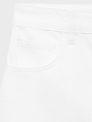 MANGO Regular Jeans 'CAMILLA' in White