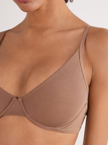 INTIMISSIMI Balconette BH 'AMALIA' in Braun