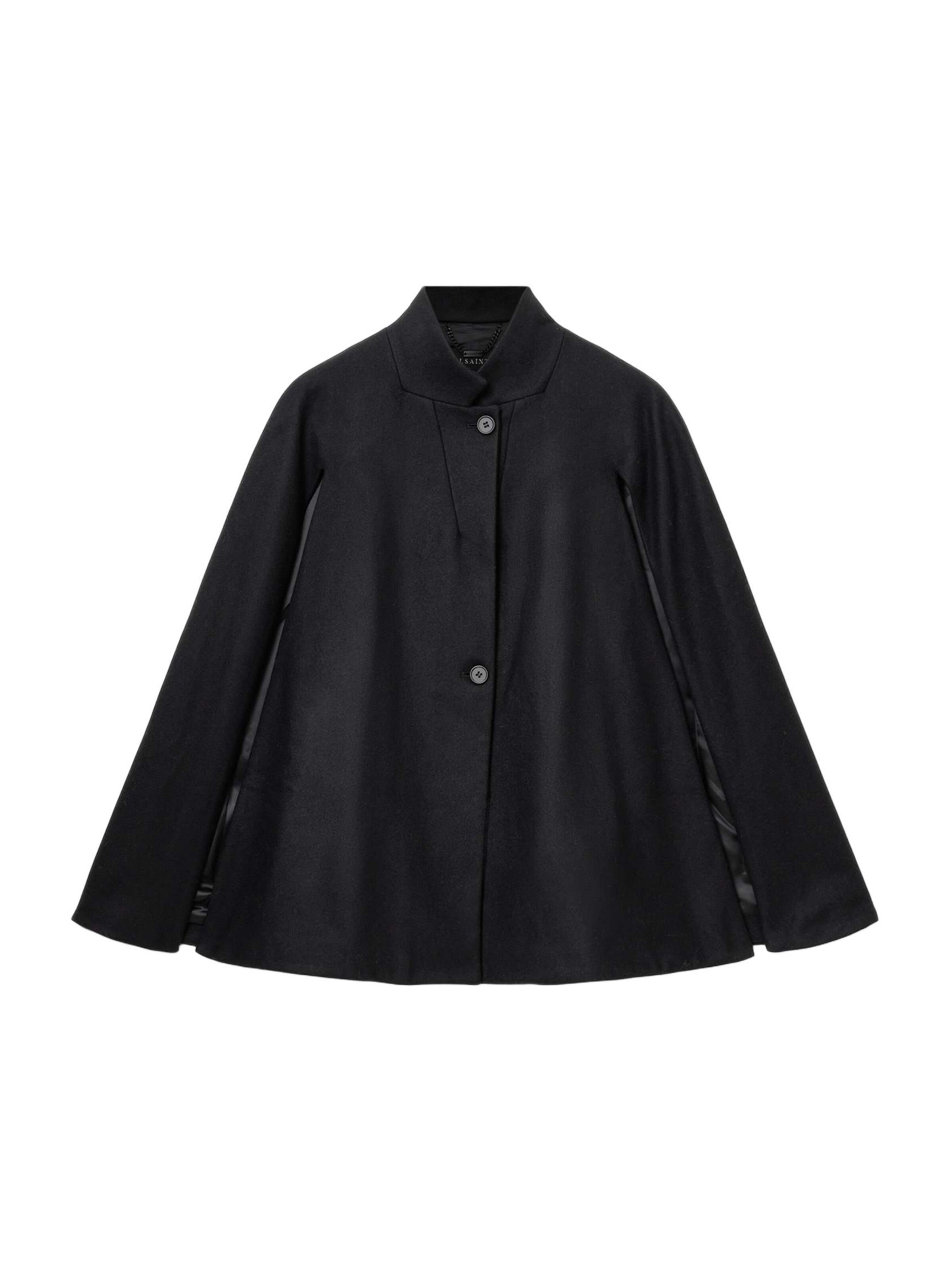 AllSaints Overgangsfrakke &#x27;LUNIS&#x27; i sort: forside