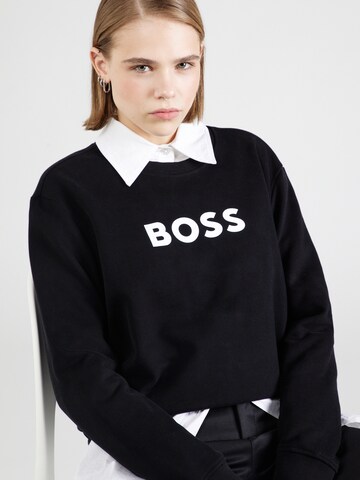 Sweat-shirt 'Ela 6' BOSS en noir