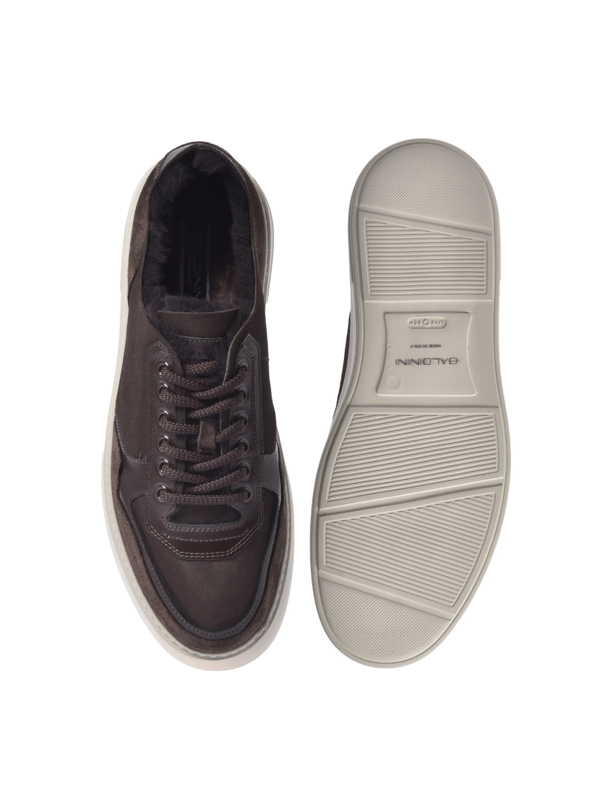 Baskets basses BALDININI en gris