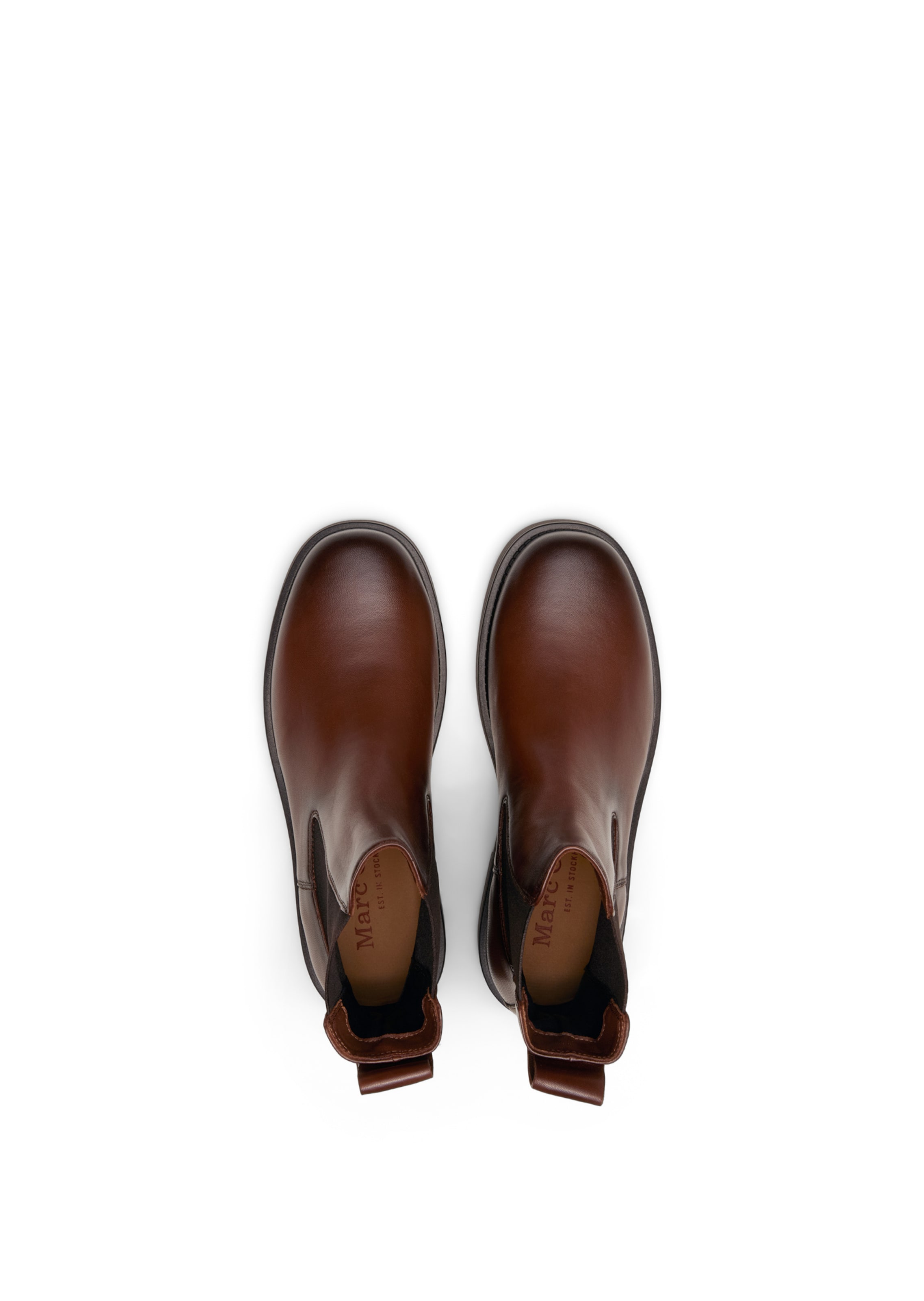 Marc O'Polo Chelsea boots 'Erin' in Bruin