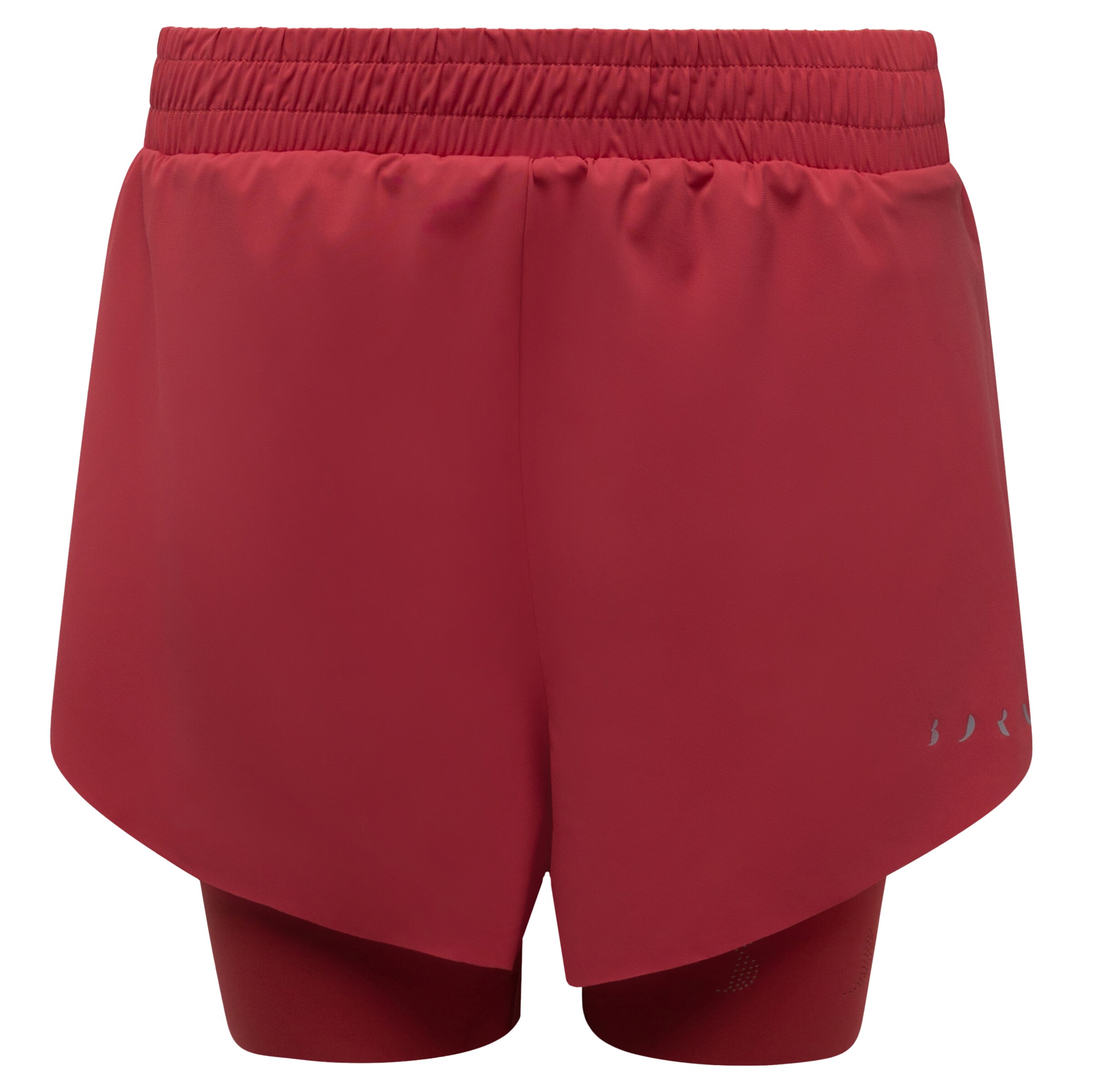 Born Living Yoga Skinny Sportbroek 'Bikila' in Rood: voorkant