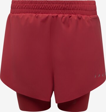 Born Living Yoga Skinny Sportshorts 'Bikila' in Rot: predná strana