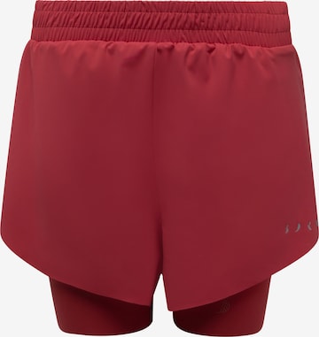 Born Living Yoga Skinny Workout Pants 'Bikila' in Red: front