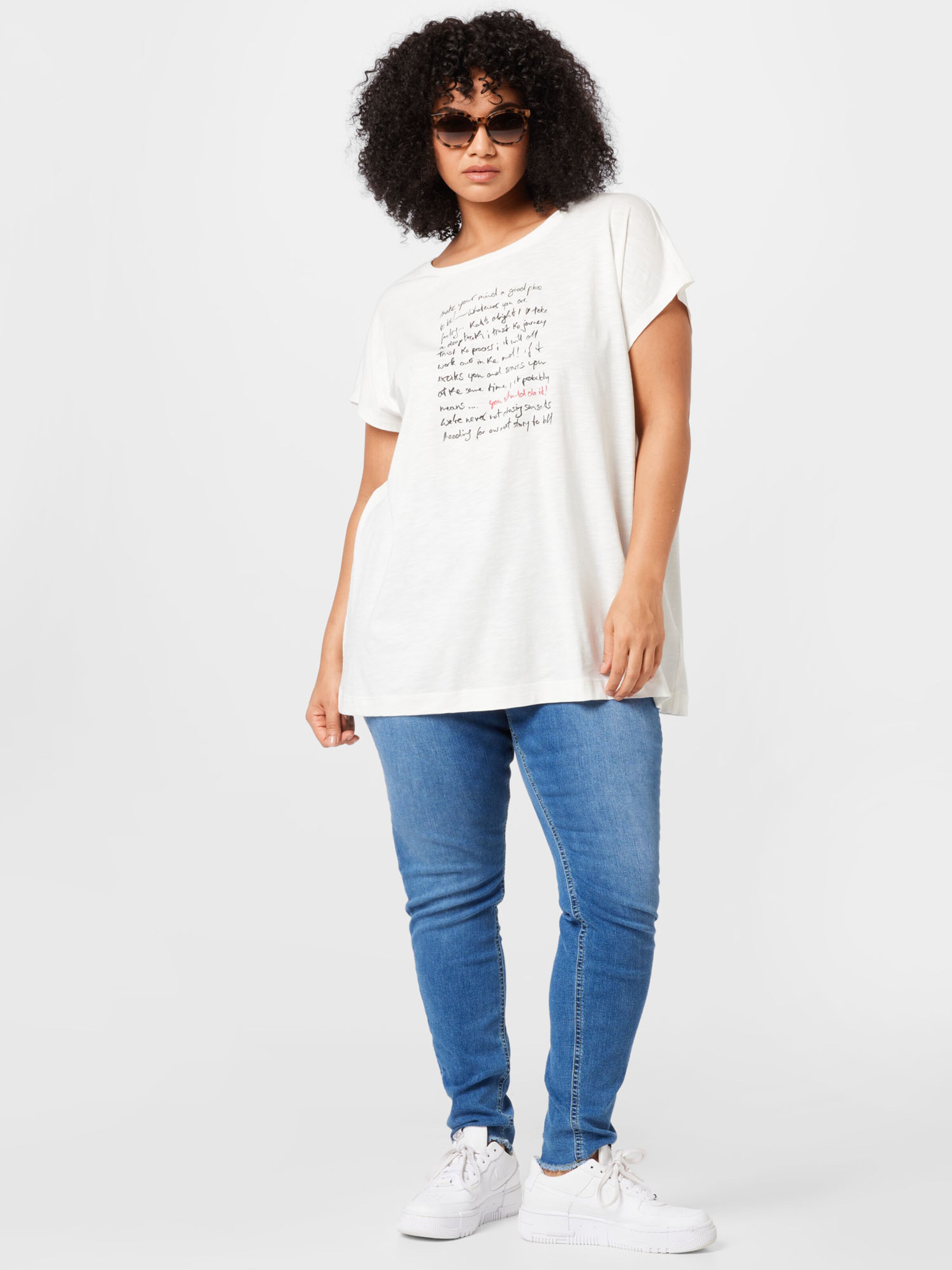 Frauen Shirts & Tops Esprit Curves T-Shirt in Offwhite - XL98419 Frauen Shirts & Tops Esprit Curves T-Shirt in Offwhite - XL98419