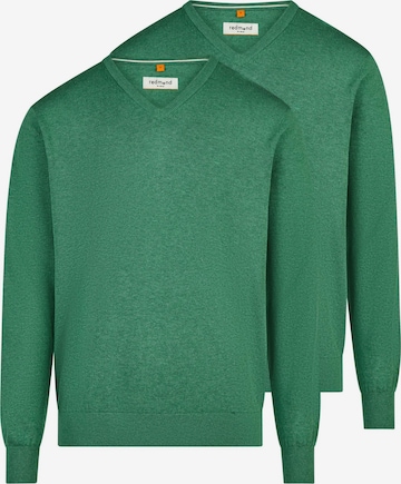 redmond Sweater 'Basic' in Green: front