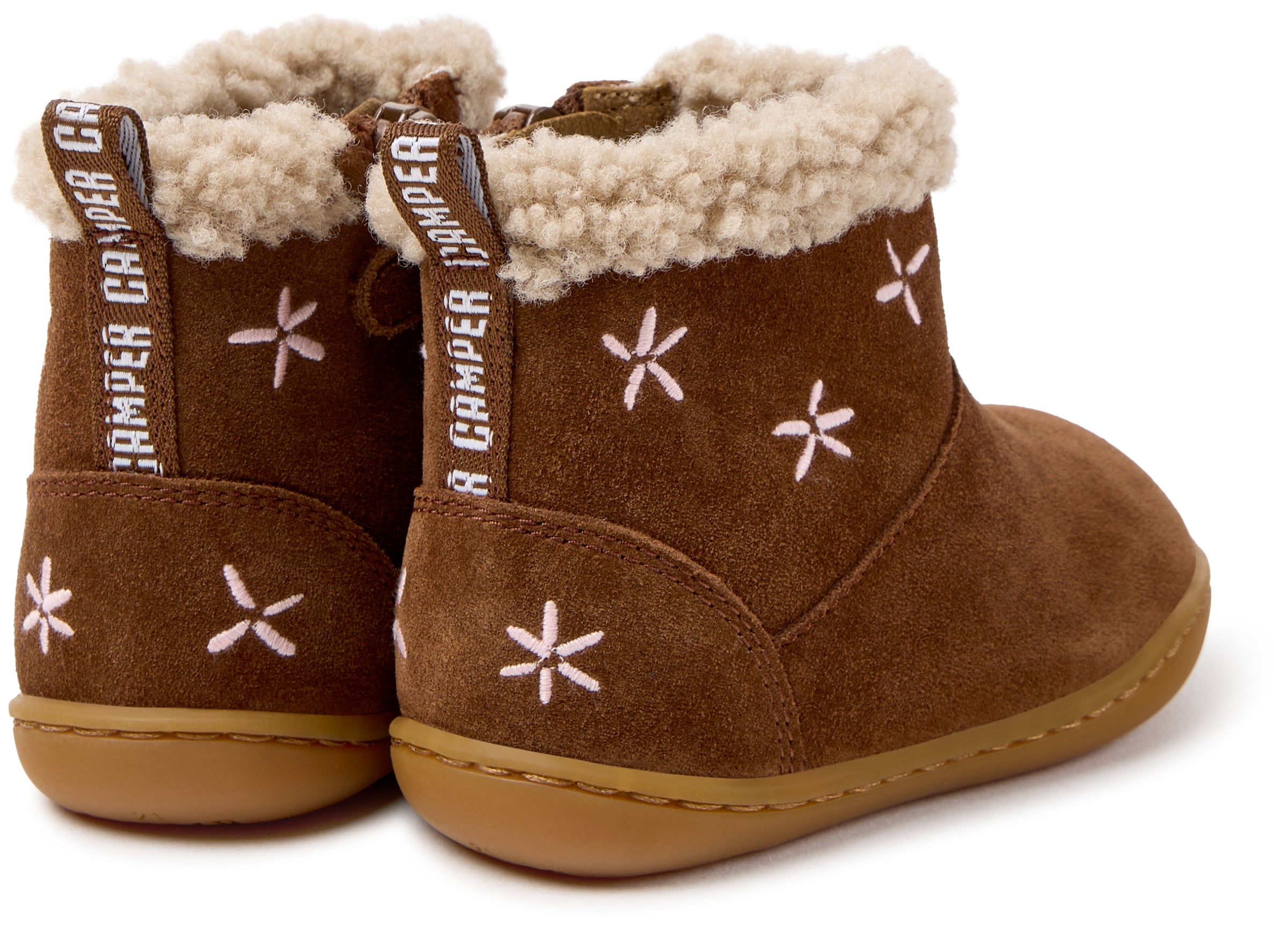 CAMPER - Bota 'Cami' em castanho