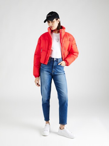 Tommy Jeans Koszulka 'ESSENTIAL' w kolorze biały