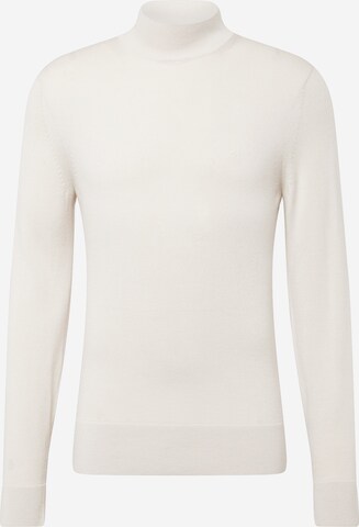 Pull-over Calvin Klein en blanc : devant