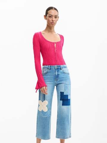 Desigual Normalny krój Jeansy w kolorze niebieski