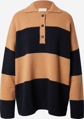 LeGer by Lena Gercke Pullover 'Charlotta' in Braun: predná strana