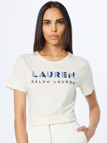 Lauren Ralph Lauren Shirt 'KATLIN' in Beige: voorkant