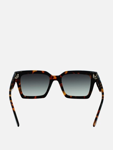 Karl Lagerfeld Zonnebril in Bruin