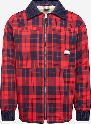 SOUTHPOLE Prehodna jakna | rdeča barva: sprednja stran
