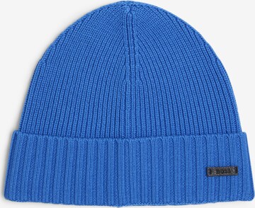 BOSS Beanie ' Fati ' in Blue