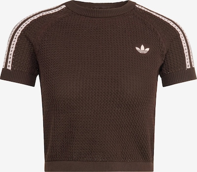ADIDAS ORIGINALS Neulepaita 'Cali' koossa XS värissä suklaa / valkoinen, Tuotenäkymä