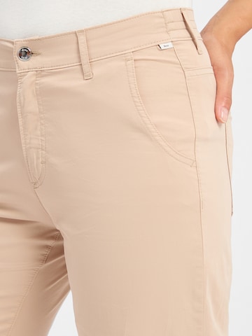BRAX Bootcut Broek in Beige