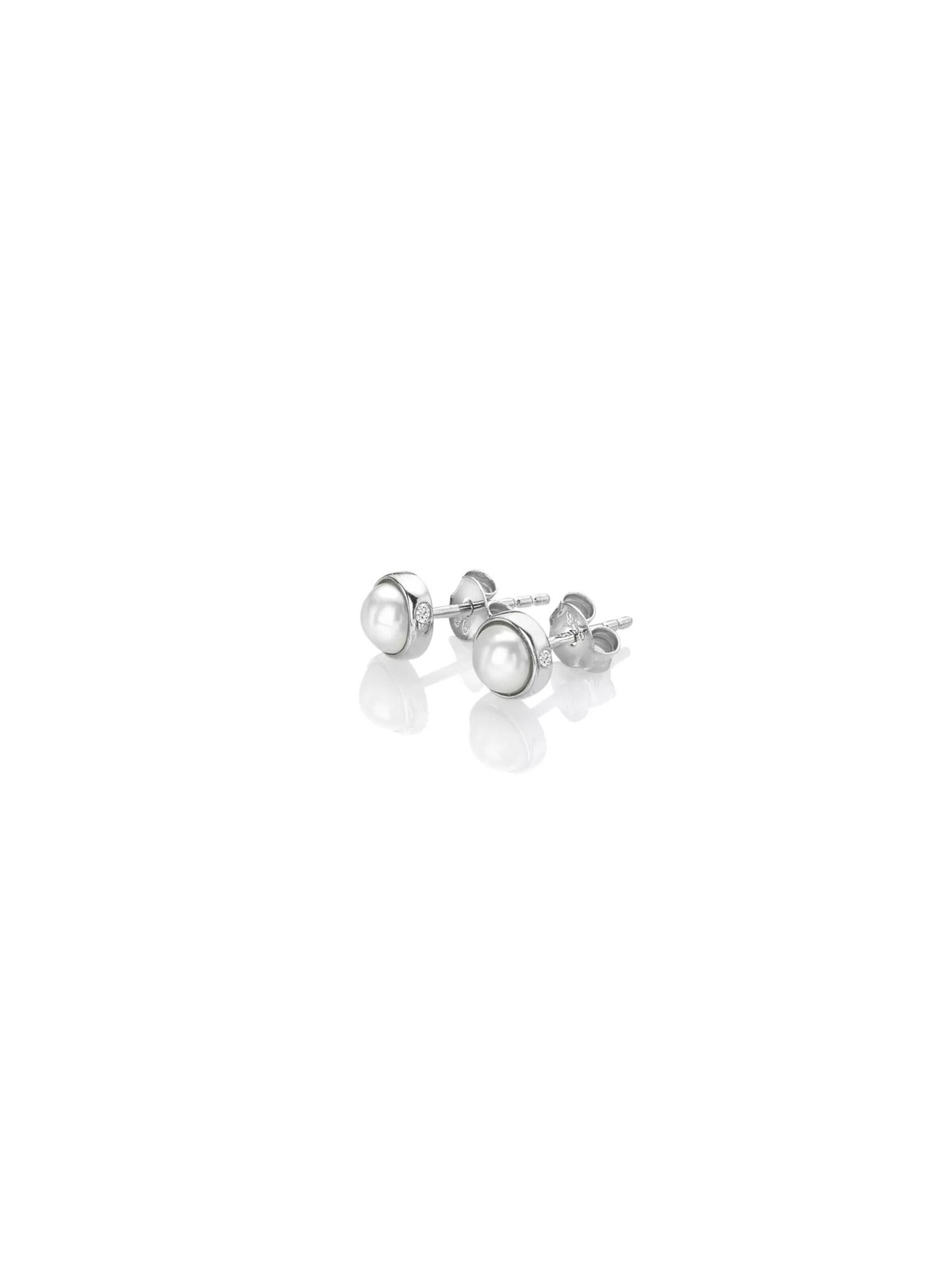 Hot Diamonds Náušnice 'Diamond Amulets' – stříbrná: přední strana