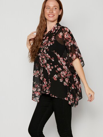 KOROSHI Blouse in Zwart