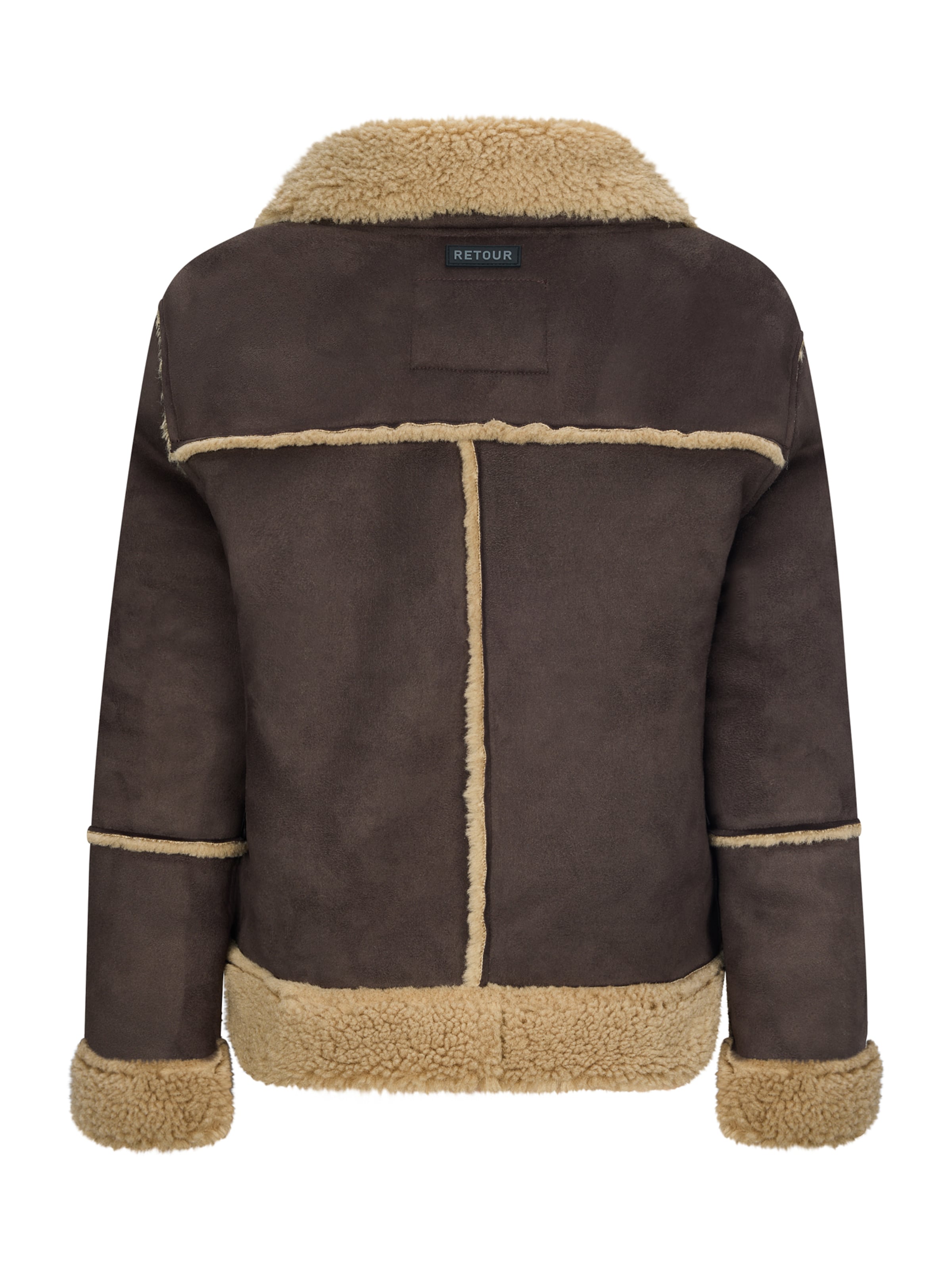 Retour Jeans Демисезонная куртка 'Kris' в Коричневый