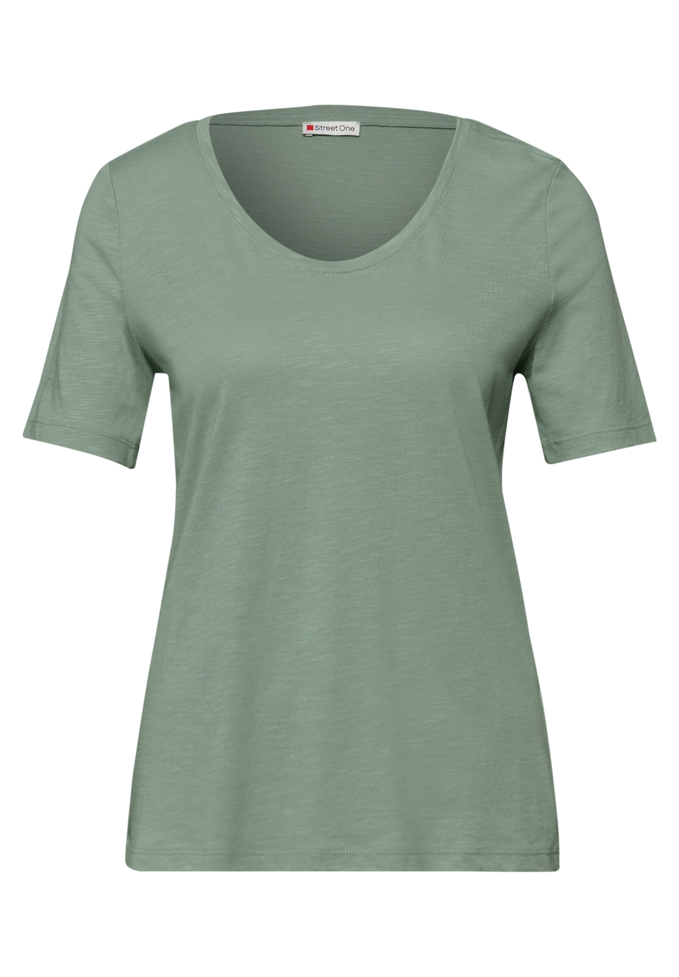 STREET ONE Shirt in Green: front
