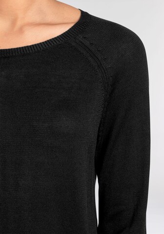 FLASHLIGHTS Pullover in Schwarz