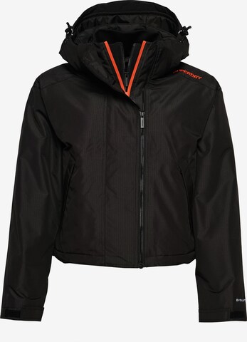 Superdry Performance Jacket 'SD-Windcheater' in Black: front