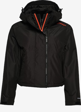 Superdry Funktionsjacke 'SD-Windcheater' in Schwarz: predná strana