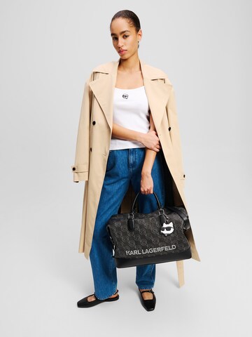 Karl Lagerfeld Weekender in Grey