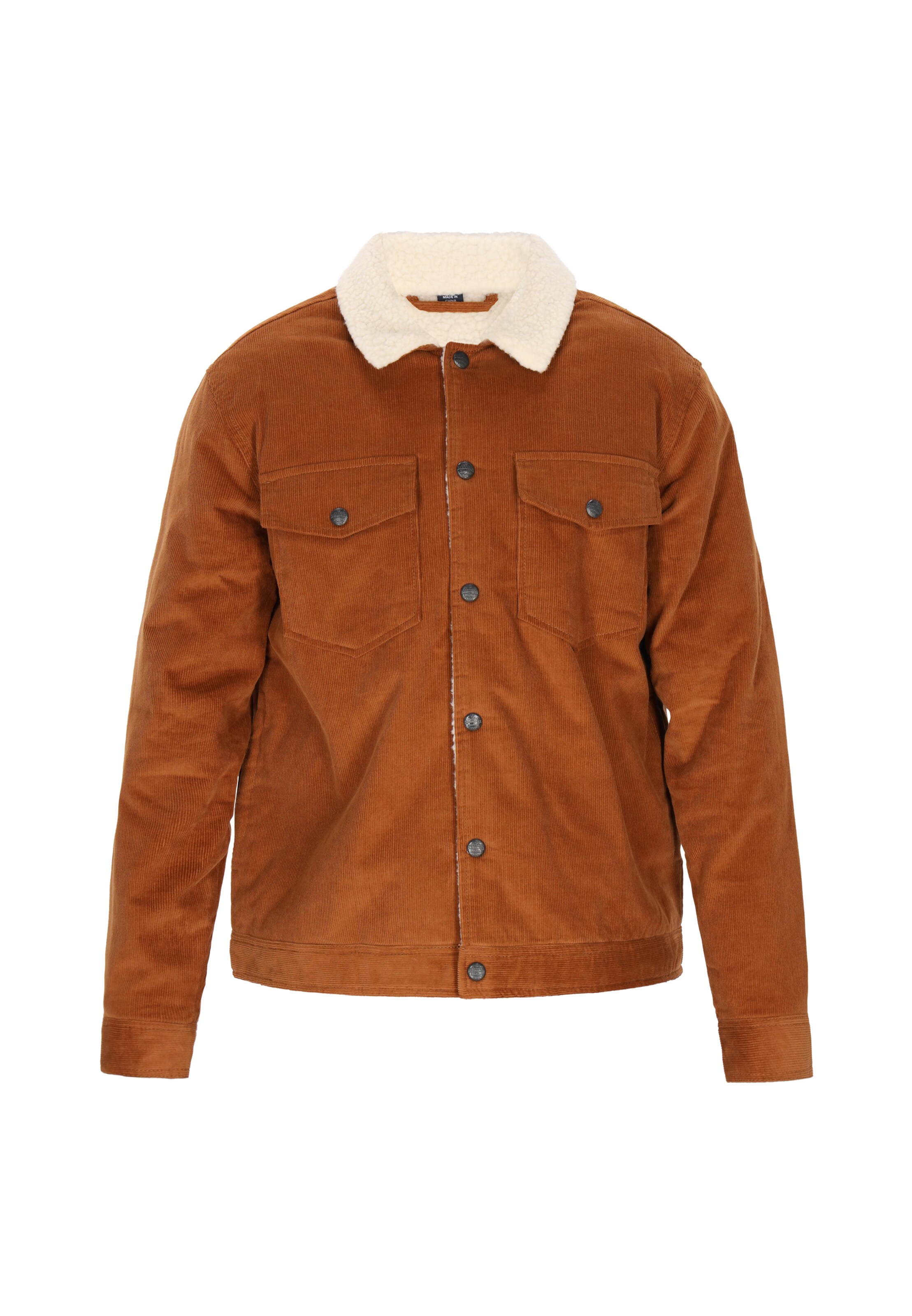 Veste mi-saison DreiMaster Vintage en marron : devant