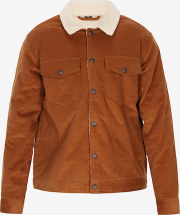 DreiMaster Vintage Tussenjas in Bruin: voorkant