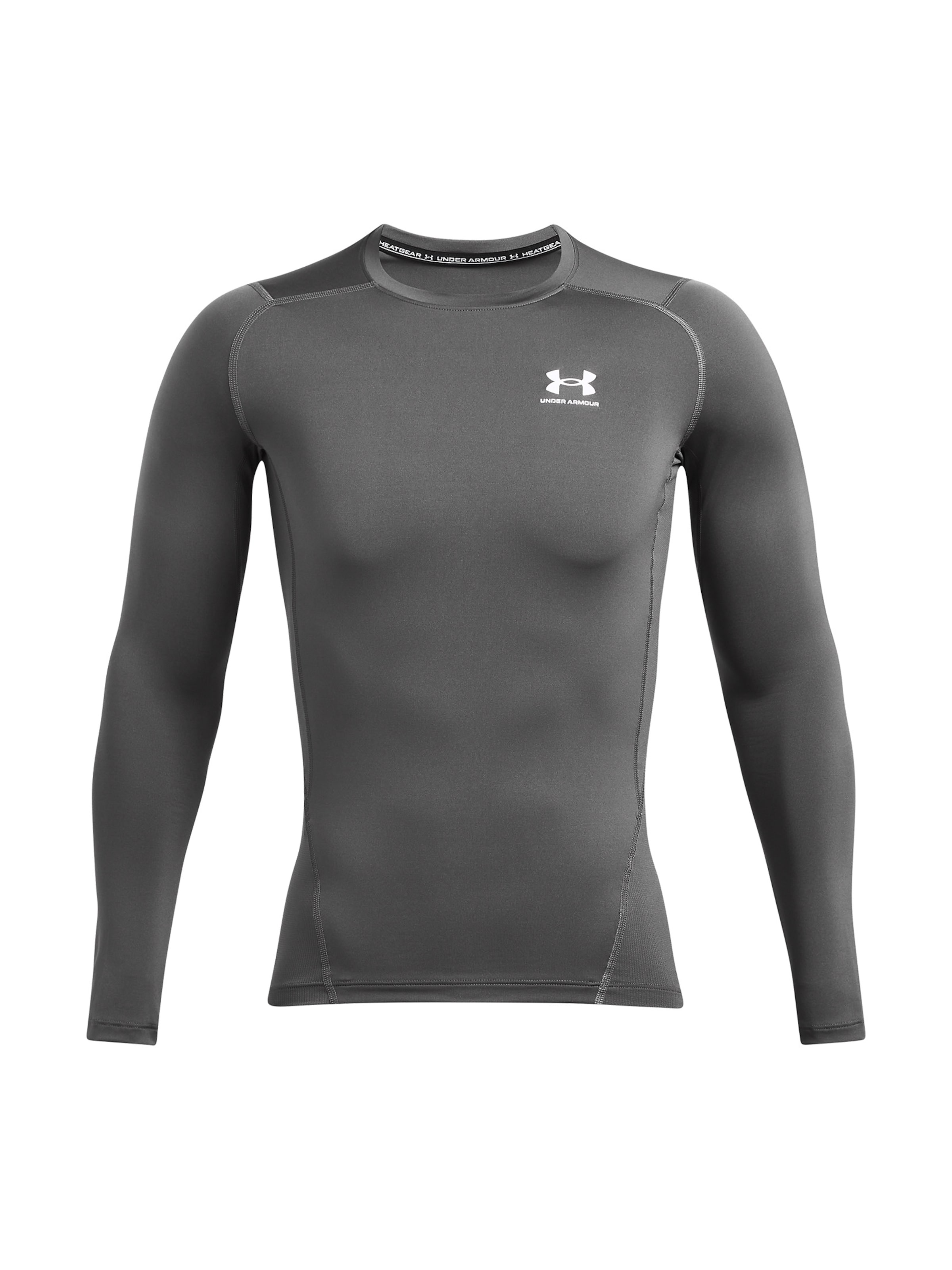 UNDER ARMOUR Λειτουργικό μπλουζάκι σε γκρι: μπροστά