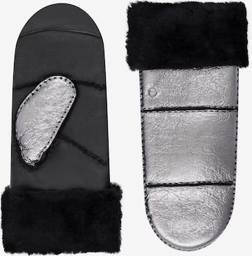 Muffole 'SALLA TOUCH' di Roeckl in nero: frontale