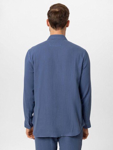 Regular fit Camicia 'Ilario' di Antioch in blu