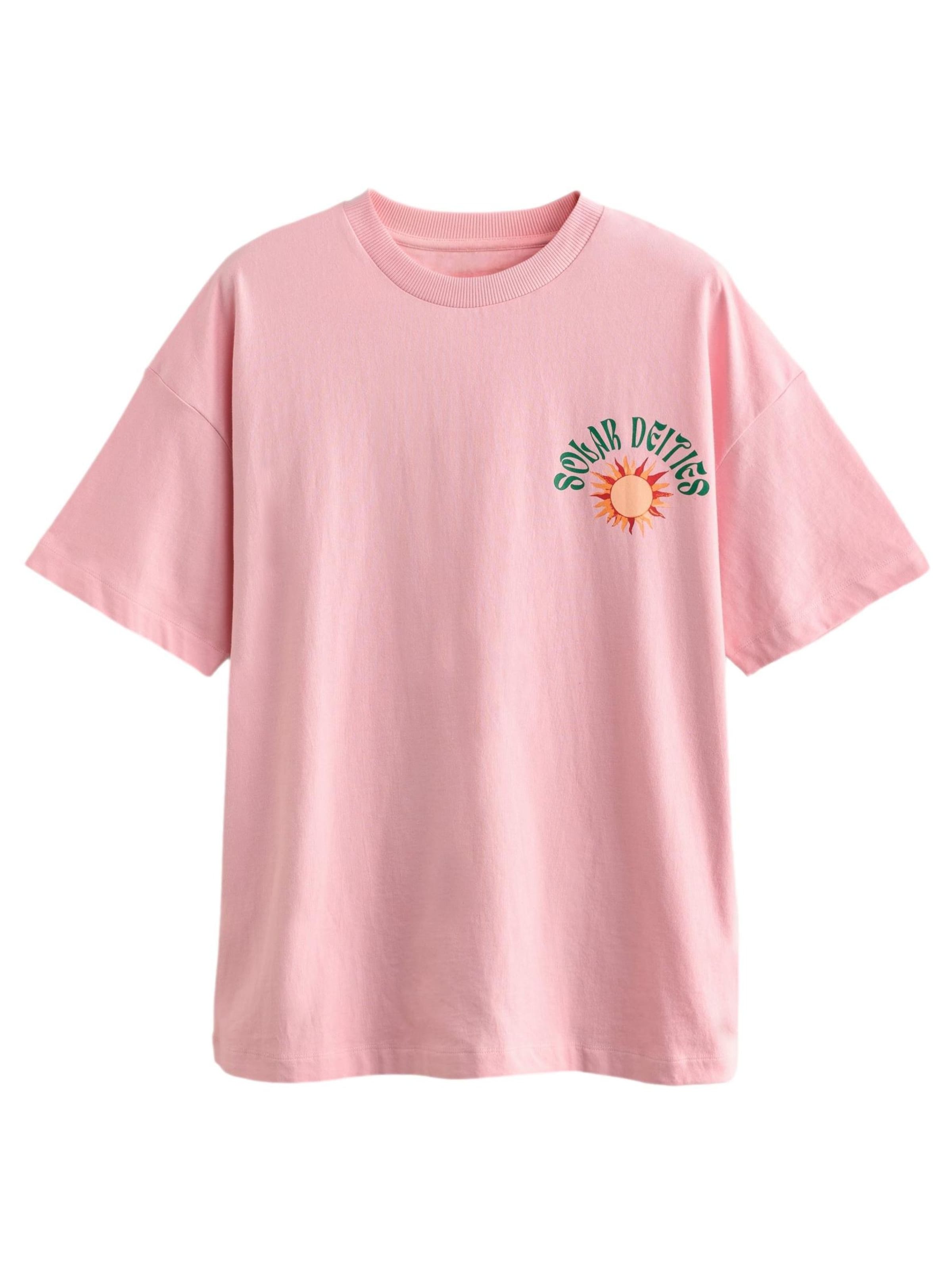 Next - Camiseta en rosa: frente