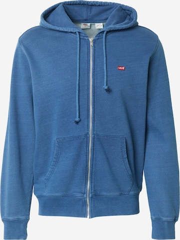 LEVI'S ® Кофта на молнии в Синий: спереди
