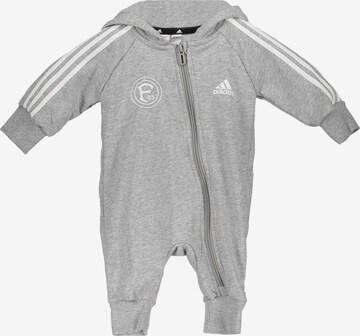 ADIDAS PERFORMANCE Sportanzug in Grau: predná strana