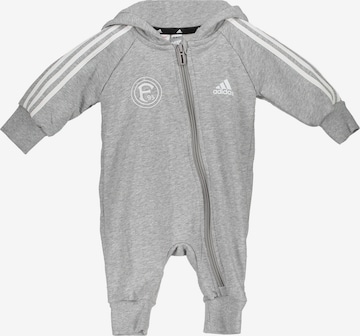 ADIDAS PERFORMANCE Sports Suit in Grey: front