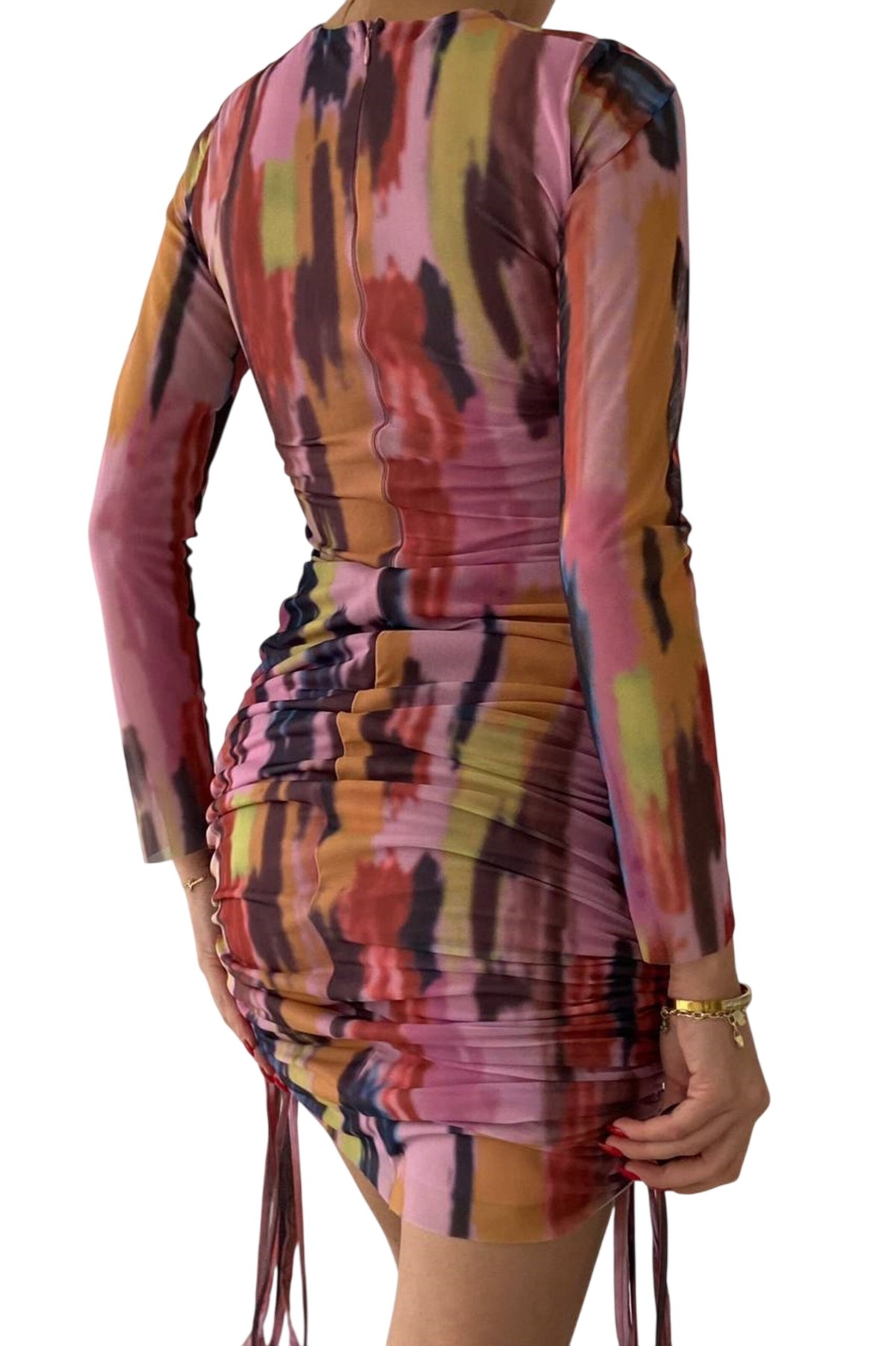 WOMAN VISION Kleid in Mischfarben